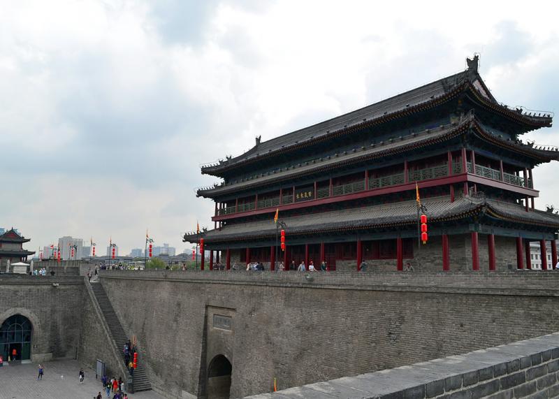 Gate tower of Xian City Wall