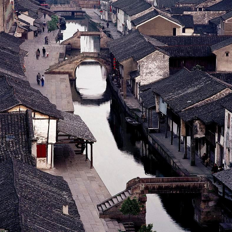 Ancient Bridges at Chinese Water Towns