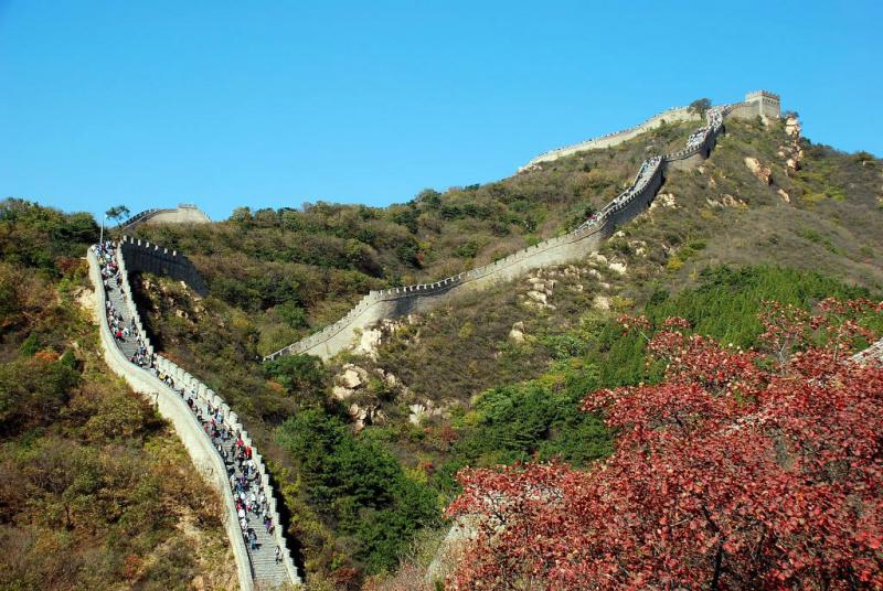 Badaling Great Wall walking