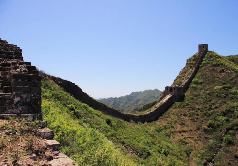Wohushan section of Gubeikou Great Wall
