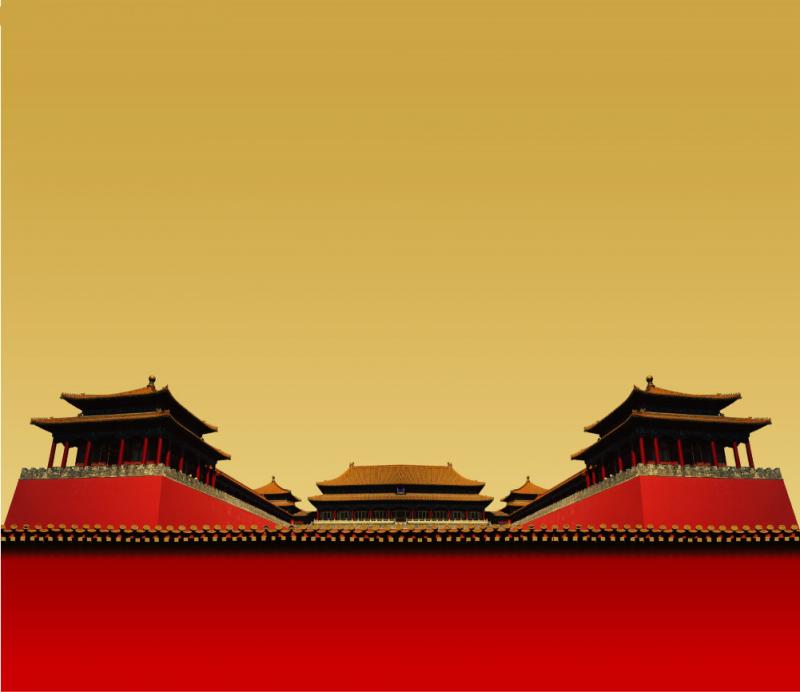 Red Wall of Palace Museum