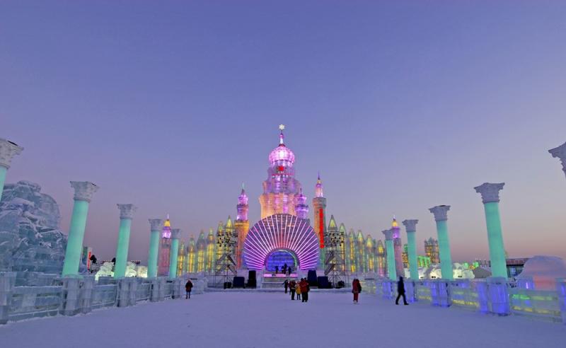 Harbin during Ice and Snow Festival