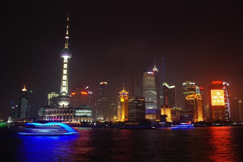 Evening Cruise on the Huangpu River