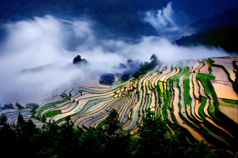 Jiabang Terrace Fields in Guizhou