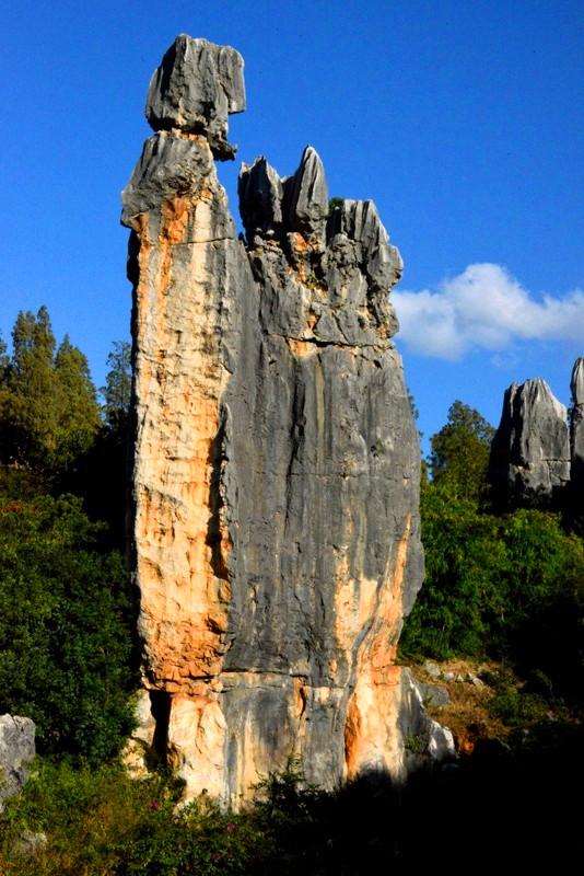 The grotesque rocks in Stone Forest