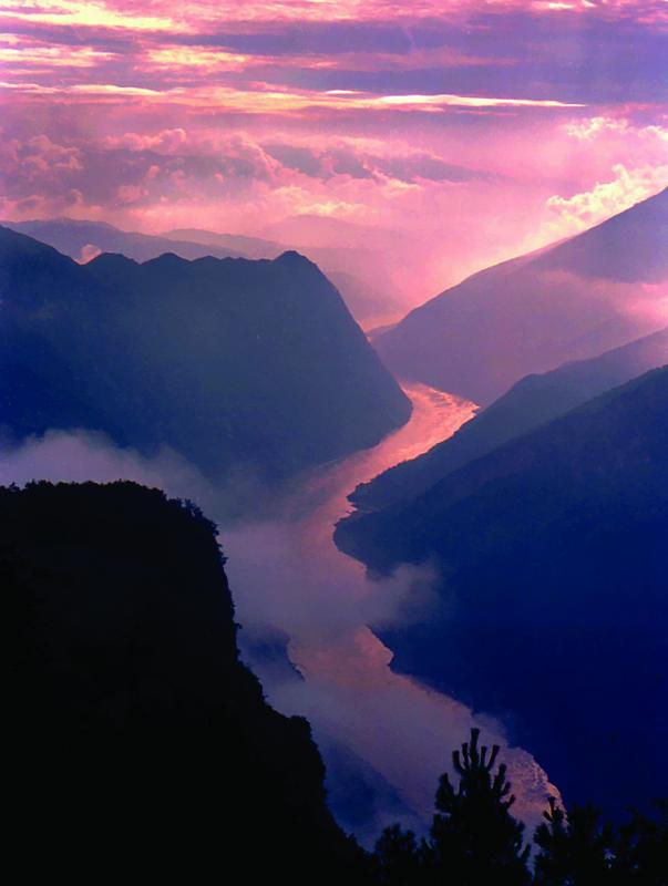 Wu Gorge of Yangtze River