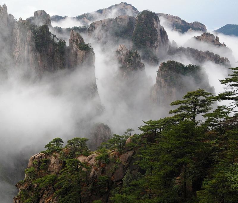 Mount Huangshan in the Mist