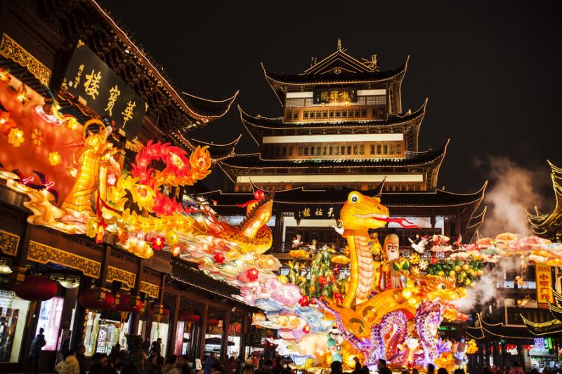 The Lantern Festival in Shanghai
